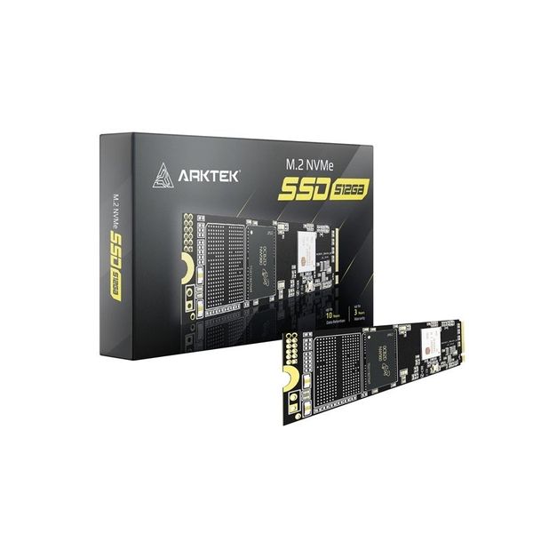 Arktek 512GB M.2 PCIE NVMe 2280 Internal SSD Drive for PC Desktop