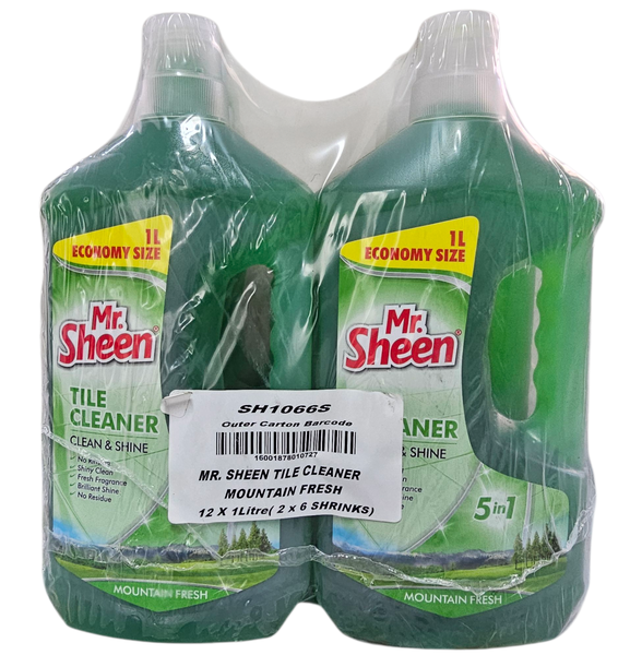 Mr Sheen Tile Cleaner Mountain Fresh 1lt