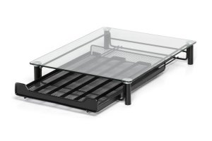 Nespresso Coffee Kitchen Organizer Black Holds 60 Pods