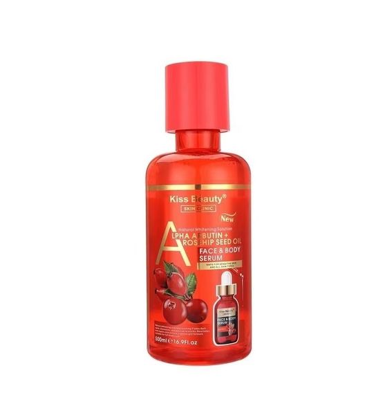 Kiss Beauty Alpha Arbutin &amp; Rosehip Face &amp; Body Serum