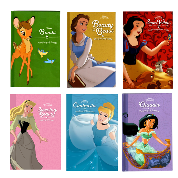 Disney Princesses Book Set of 6