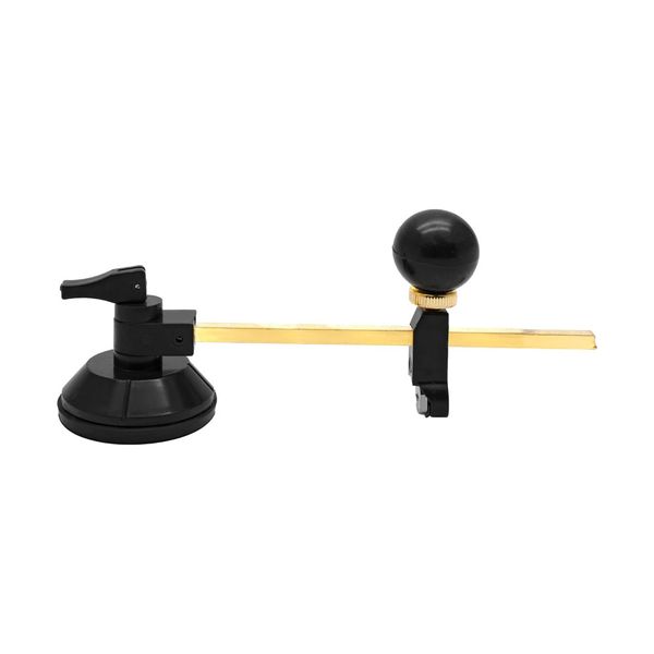 Round Dia Adjustable Compasses Type Suction Cup Cutter Glass Circle Cutter