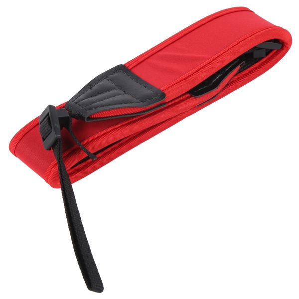 Red Anti-Slip Elastic Shoulder Strap