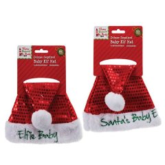 Pack x 2 Xmas Dress Up Elf Baby Hat