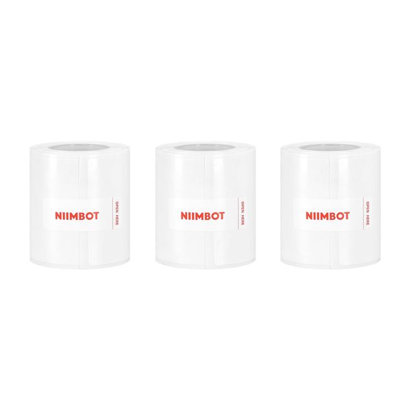 Niimbot - B1 / B21 / B3S - 50 x 70mm - White - 3 Pack (110 Labels per Roll)