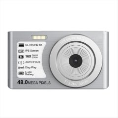 48Mp 4K Mini Digital Camera 16 x Zoom Autofocus Webcam B