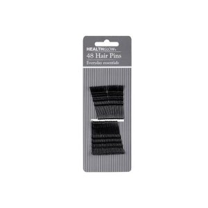 Hair pins black - 50mm - 48pc