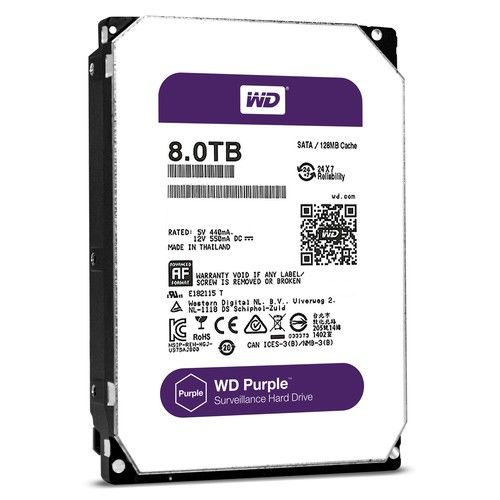 WD Purple 8TB 3.5 SATA 128MB