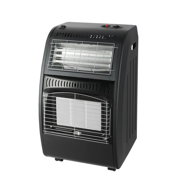 Totai - Roll about - Dual Gas / Electric Heater - Black