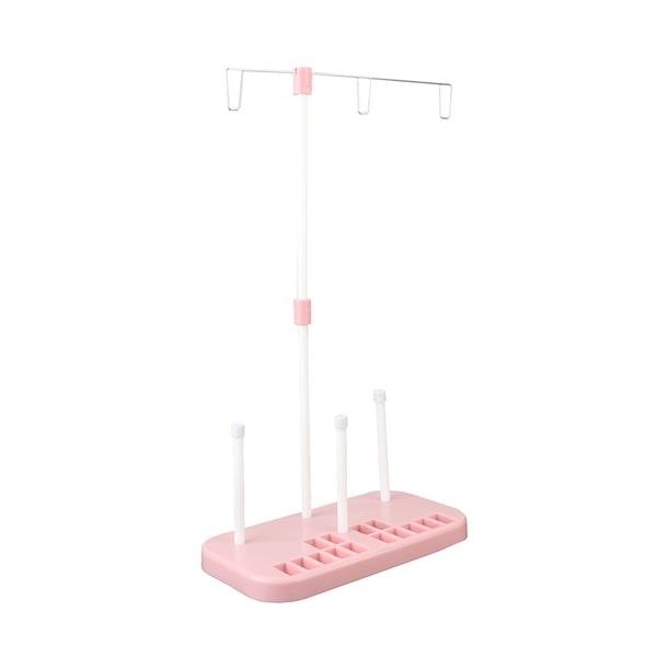 3 Thread Spool Holder Stand for Home Sewing Machine - Light Blue