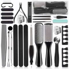 Topika - 36pcs Pedicure Kit, Professional Foot Care Tools for Home &amp; Salon