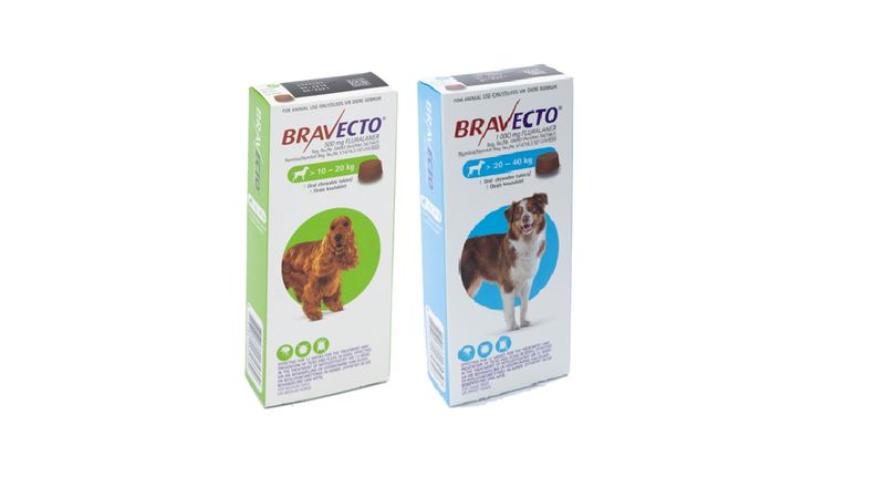 Bravecto Chewable 3 Monthly Tablet Medium &amp; Large Combo
