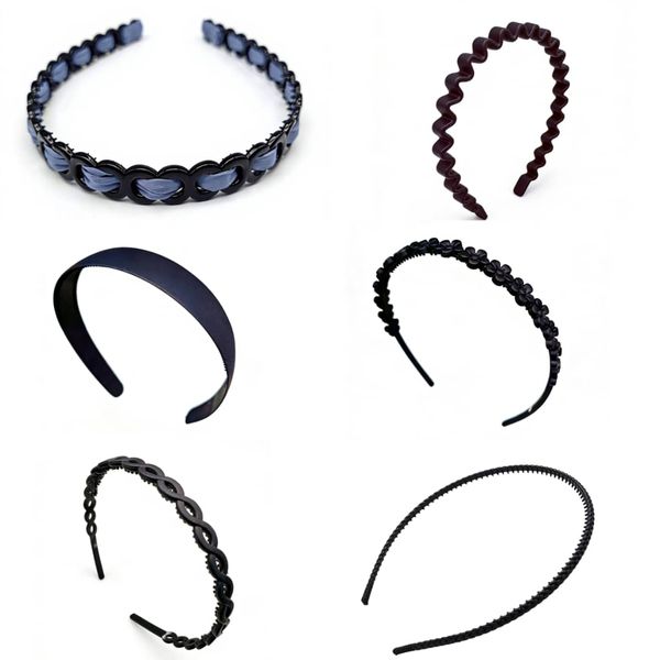 Headbands for Women Girls, Hair Hoop Non Slip Hair Accessories, 6 Styles