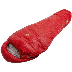 JR Gear Helium Down 750 Sleeping Bag Molten Lava Red- SBADSB750