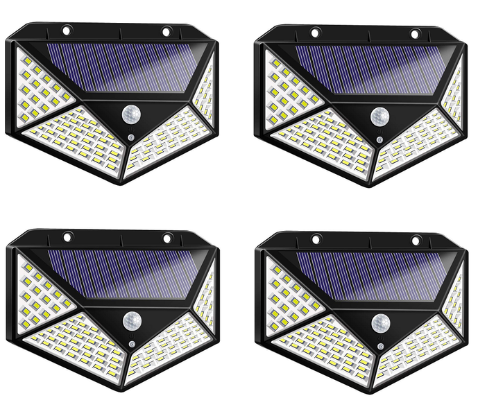 JB Luxx Solar Interaction Wall Lamp - Set of 4
