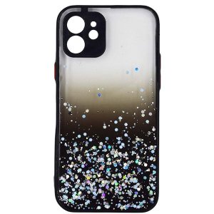 FocusMobile® Clear Glitter Cover For iPhone 12