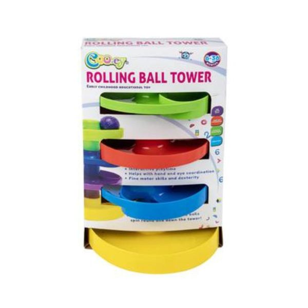 Rolling Ball Tower - 4 Tier Ball Drop by Cooey