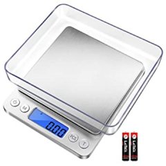 Boss Accurate 500g/0.01g Digital Pocket Scale - 2 Batteries Included