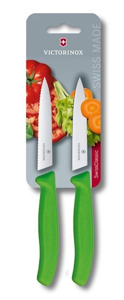 Victorinox - 2 Piece 10 cm Paring - Green