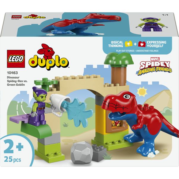LEGO® DUPLO® Marvel Dinosaur Spidey-Rex vs. Green Goblin 10463