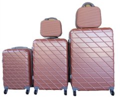 5 Suitcases Travel Trolley Luggage Set
