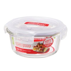 Euro Glass Container Round - 380ml