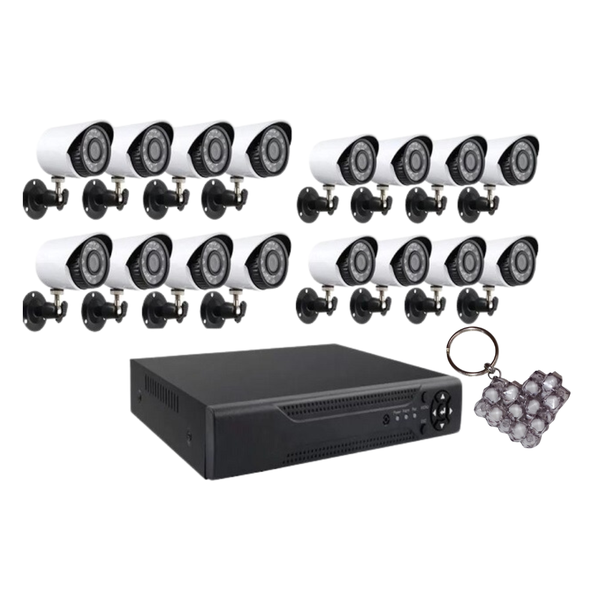 AB-JK13 AHD DVR 16 Channel Wired Surveillance Kit 4K Camera