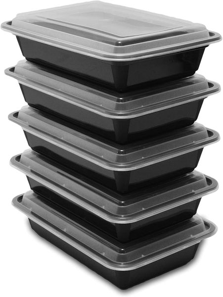 Meal Prep Container Stackable Portion Control(Pack Of 10)