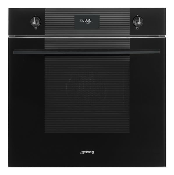 Smeg SF6101TB3 Thermofan Black Linea 60cm oven