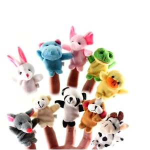 Magic Me Animal Finger Puppets - Pack of 10