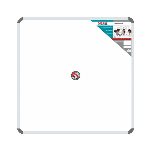 Parrot Products Premium Whiteboard Magnetic - 900 x 900mm
