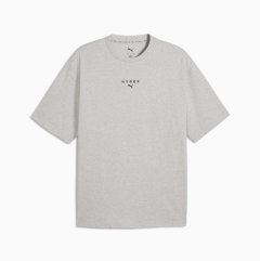 Puma Men's X Hyrox Lifestyle Training Short Sleeve T-Shirt - Light Grey