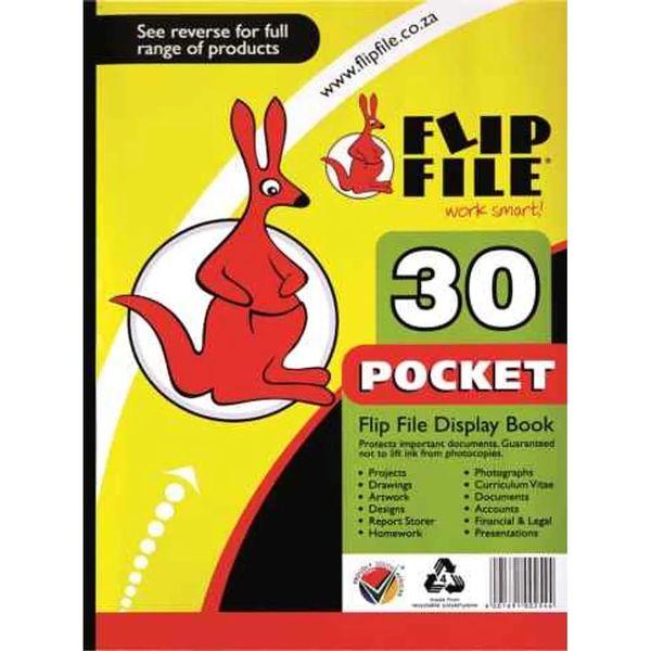 Flip File Kangaroo Display File Book A4 x2