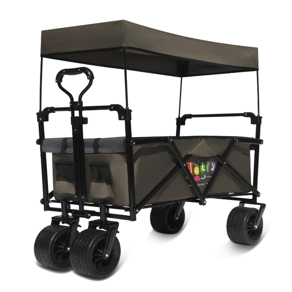 Jolly Trolley 4X4 Canopy Olive Green