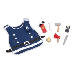 Classic World Fire Fighting Dress Up Pretend Play Set