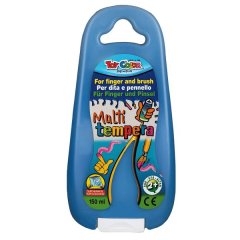 Toy Color Superwashable Multi-Tempera Paint Squeezy Bottle: Blue - 150ml