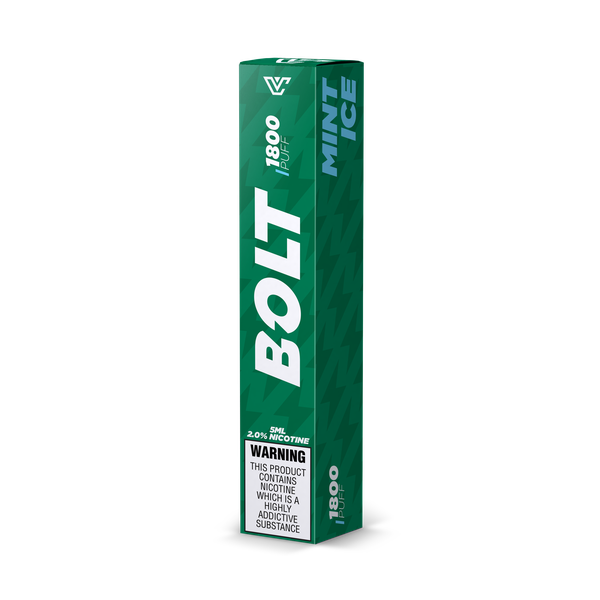 BOLT 1800 PUFF Disposable 5ml - Mint Ice - 50mg/5%