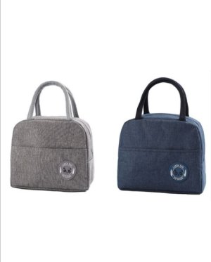 Foil Insulated Lunch Bags Lunch Box Totes 2 Pack