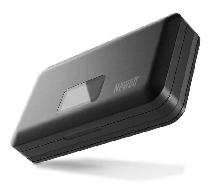 Newell Dual Charger Power Bank &amp; SD Memory Card Reader Compatible with Nikon EN-EL15