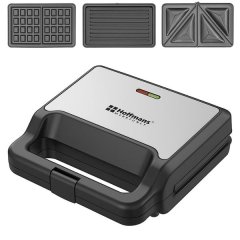 3-in-1 High Quality Sandwich Maker Interchangeable Plates