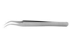 Ideal-Tek (7B.SA) Tweezer, Precision, Curve, Pointed, Stainless Steel