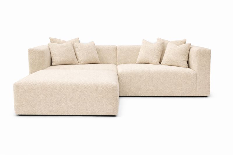 Furnity - Sophia 3 Seater Boucle Premium Corner Couch