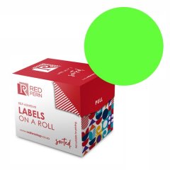 Redfern C32 Colour Code Labels - Fluorescent Green 5's