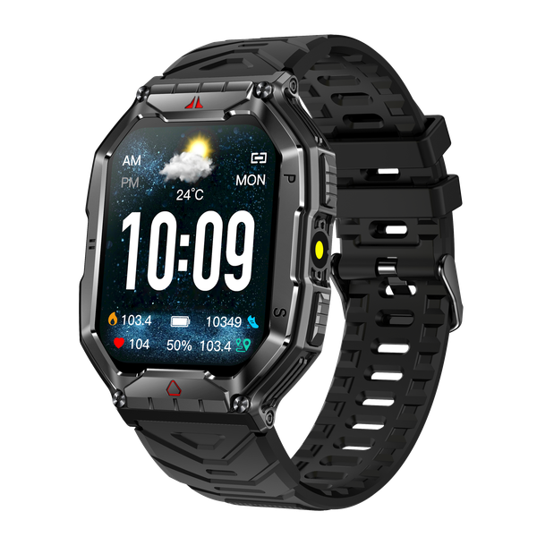 BezosMax 2.1" AMOLED Smart Watch with Bluetooth Calls &amp; AI Voice Assistant