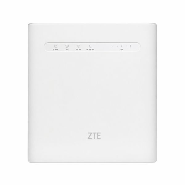 Certified Pre Owned ZTE MF286C 4G LTE Router CAT6 WiFi - White