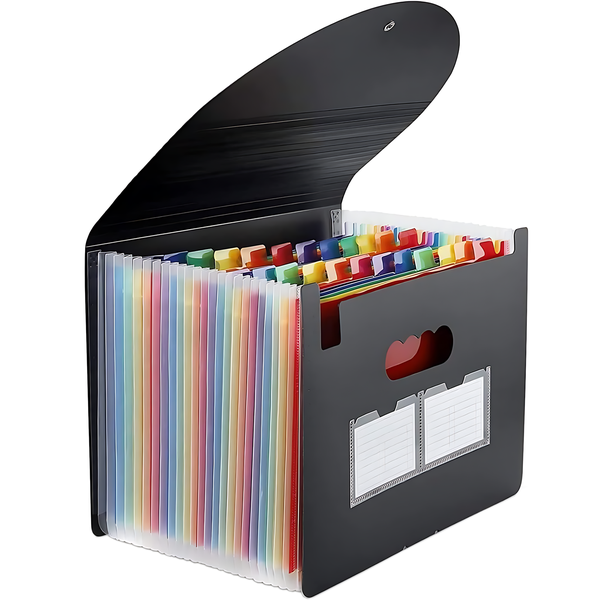 Document Organiser File Organizer Expanding File Folder - 24 Pockets
