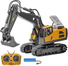 Remote Control Excavator Toys,13 Channel RC Excavator Construction Toys
