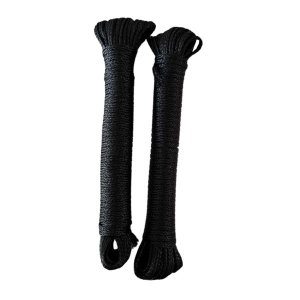 Black 4mm Nylon Rope 30 meters