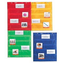 Learning Resources Magnetic Pocket Chart Squares: Set of 4