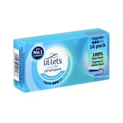 Lil-Lets-16 Regular Tampons x 12